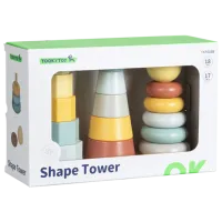 Joc educativ Tooky Toy Wooden Turret 1.5+/ Joc de logică photo 3