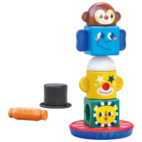 Joc educativ Hola Toys Circus Tower 1.5+/ Joc de logică