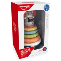 Развивающий набор Huanger Musical Stacking Rings 6+/ Развитие photo 2
