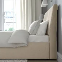 Кровать Ikea Idanas/Naggen 160 x 200 см / Шпон / Бежевый photo 2