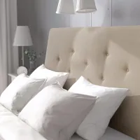 Кровать Ikea Idanas/Naggen 160 x 200 см / Шпон / Бежевый photo 3