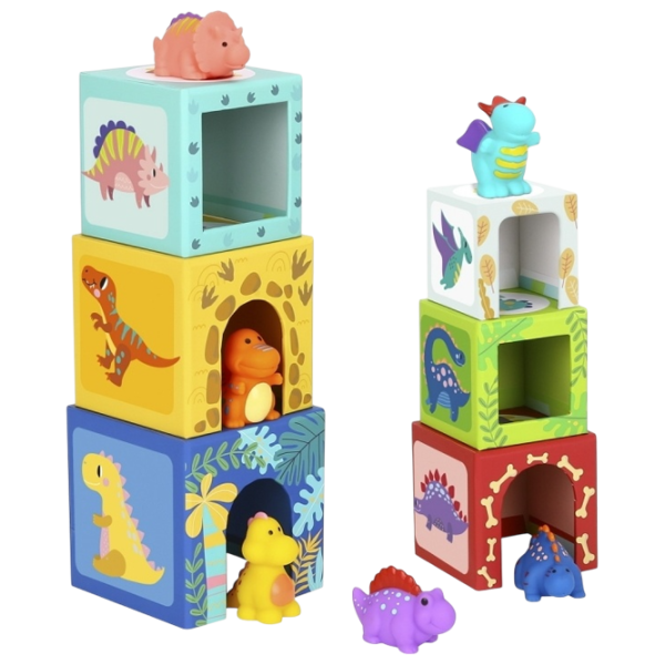Развивающий набор Tooky Toy Dinosaur 1+/ Логическая игра photo 1