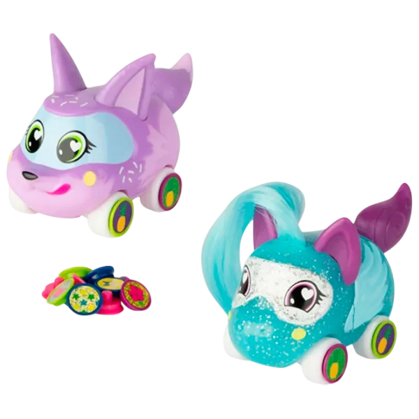 Set de mașini Tomy Ritzy Rollerz Frenchy și Dani RR46812  / / White Multicolor photo 1