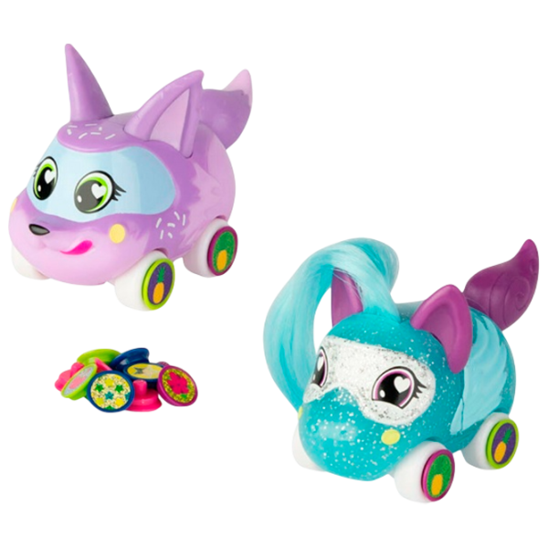 Set de mașini Tomy Ritzy Rollerz Frenchy și Dani RR46812  / / White Multicolor photo 1