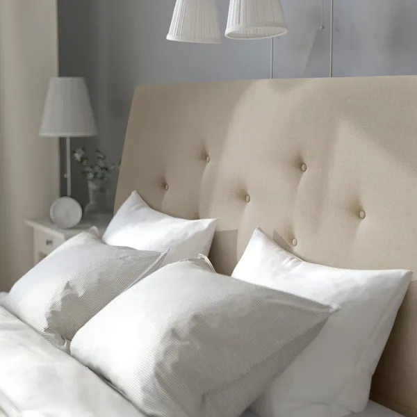 Кровать Ikea Idanas/Naggen 160 x 200 см / Шпон / Бежевый photo 3