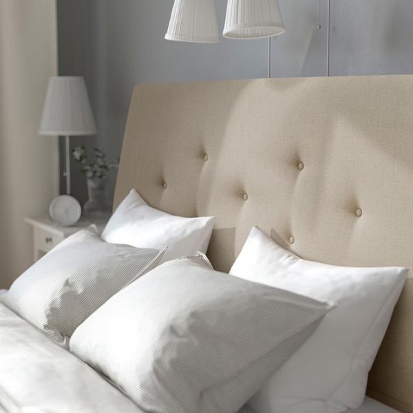 Кровать Ikea Idanas/Naggen 160 x 200 см / Шпон / Бежевый photo 3