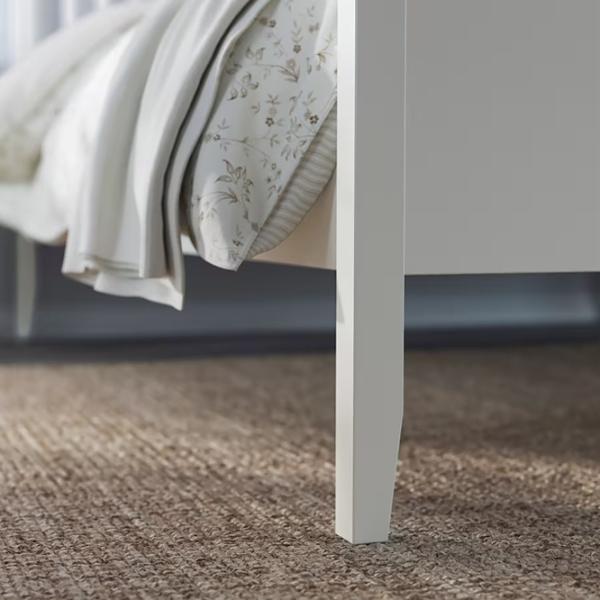 Кровать Ikea Idanas Lindbaden 140 x 200 см / Шпон / Белый photo 5 Кровать Ikea Idanas Lindbaden 140 x 200 см / Шпон / Белый photo 5