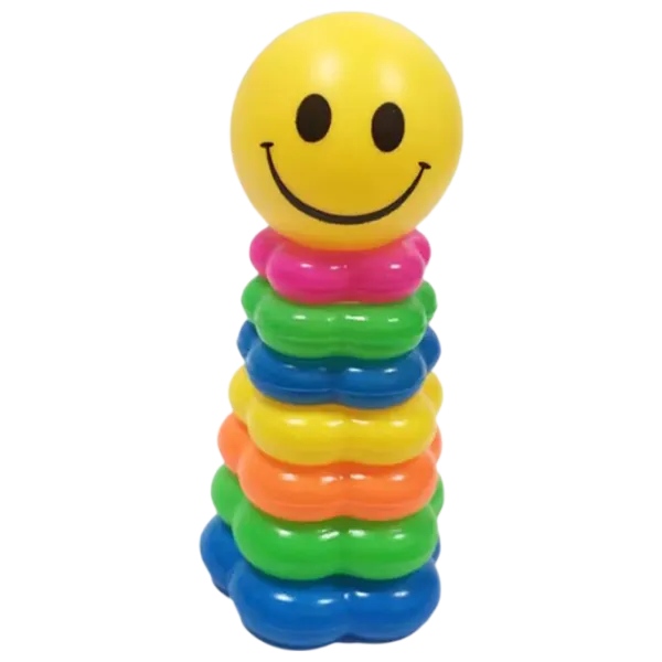 Развивающий набор Insportline Smile Pyramid 3+/ Логическая игра photo 1