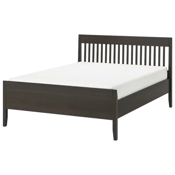 Кровать Ikea Idanas Lindbaden 140 x 200 см / Шпон / Коричневый photo 1 Кровать Ikea Idanas Lindbaden 140 x 200 см / Шпон / Коричневый photo 1