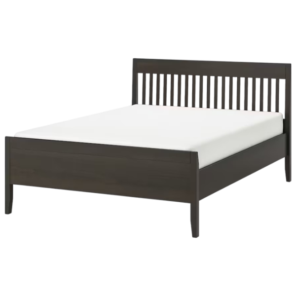 Кровать Ikea Idanas Lindbaden 140 x 200 см / Шпон / Коричневый photo 1 Кровать Ikea Idanas Lindbaden 140 x 200 см / Шпон / Коричневый photo 1