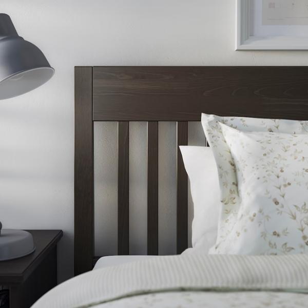 Кровать Ikea Idanas Lindbaden 140 x 200 см / Шпон / Коричневый photo 5 Кровать Ikea Idanas Lindbaden 140 x 200 см / Шпон / Коричневый photo 5