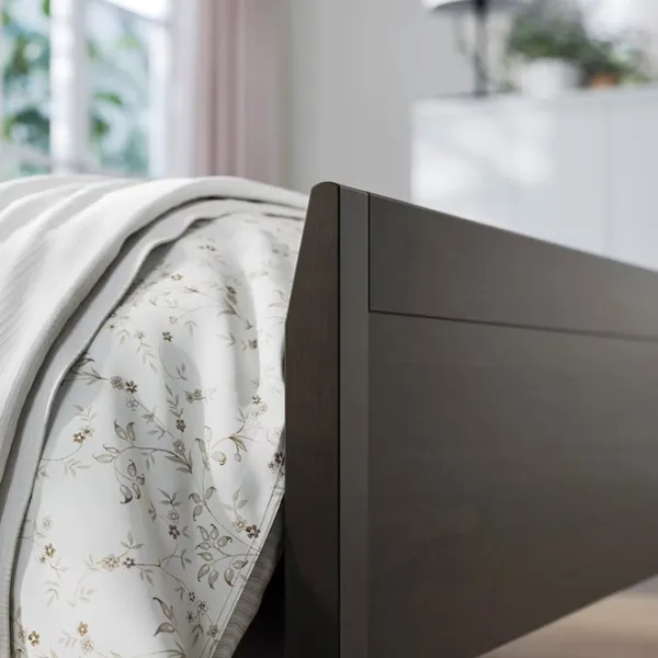 Кровать Ikea Idanas Lindbaden 140 x 200 см / Шпон / Коричневый photo 6 Кровать Ikea Idanas Lindbaden 140 x 200 см / Шпон / Коричневый photo 6