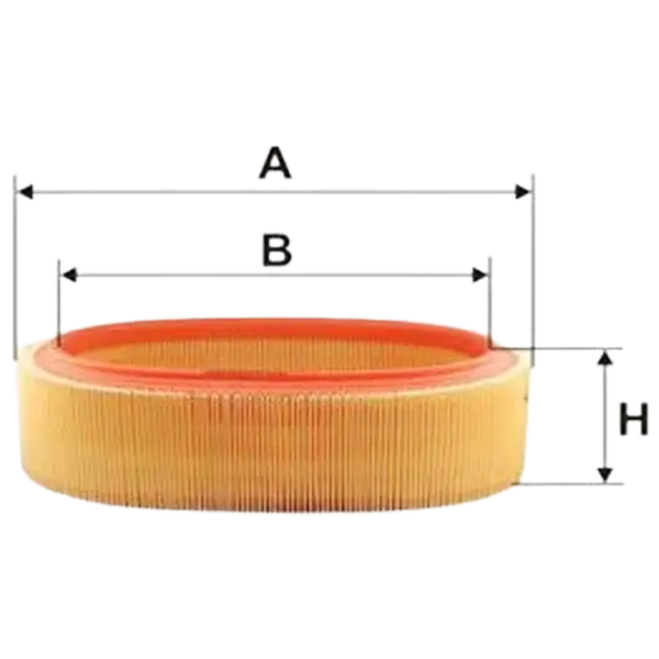 Filtru de aer Wix Filters WA6697 WX-WA6697 photo 6