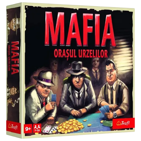 Настольная игра Trefl Mafia - City of Intrigue 9+/ Для вечеринок photo 1 Настольная игра Trefl Mafia - City of Intrigue 9+/ Для вечеринок photo 1