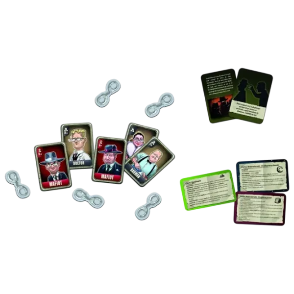 Настольная игра Trefl Mafia - City of Intrigue 9+/ Для вечеринок photo 2 Настольная игра Trefl Mafia - City of Intrigue 9+/ Для вечеринок photo 2