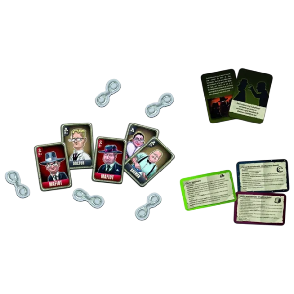 Настольная игра Trefl Mafia - City of Intrigue 9+/ Для вечеринок photo 2 Настольная игра Trefl Mafia - City of Intrigue 9+/ Для вечеринок photo 2