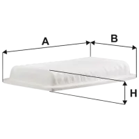 Filtru de aer Wix Filters WA9719 WX-WA9719