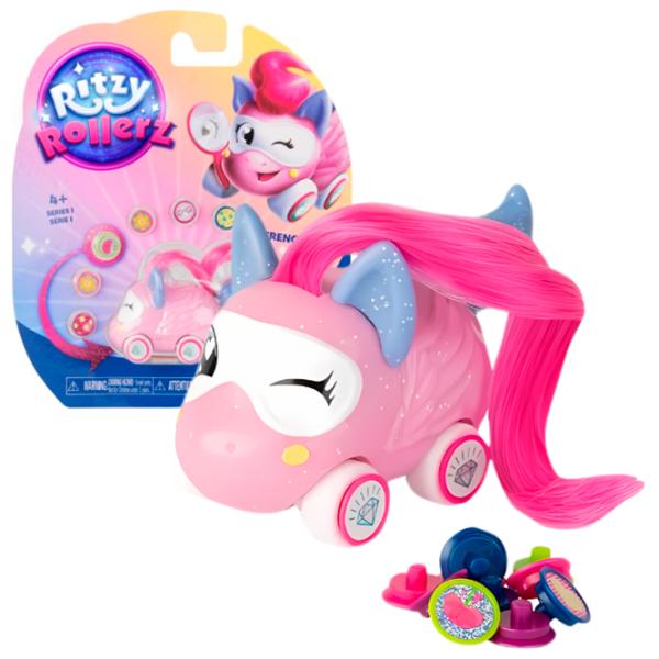 Mașină Tomy Ritzy Rollerz Frenchy RR46819  / / Yellow Pink photo 5 Mașină Tomy Ritzy Rollerz Frenchy RR46819  / / Yellow Pink photo 5