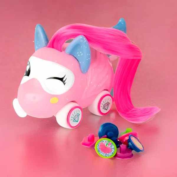 Mașină Tomy Ritzy Rollerz Frenchy RR46819  / / Yellow Pink photo 6 Mașină Tomy Ritzy Rollerz Frenchy RR46819  / / Yellow Pink photo 6