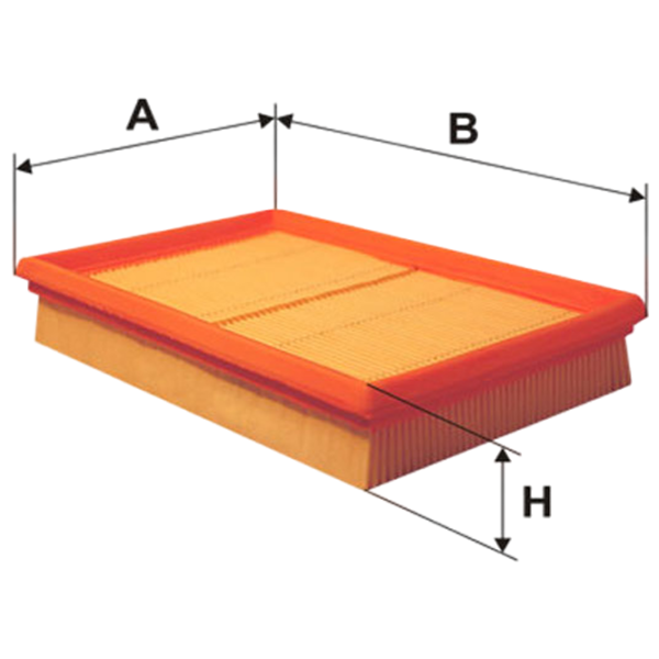 Filtru de aer Wix Filters WA9551 WX-WA9551 photo 1