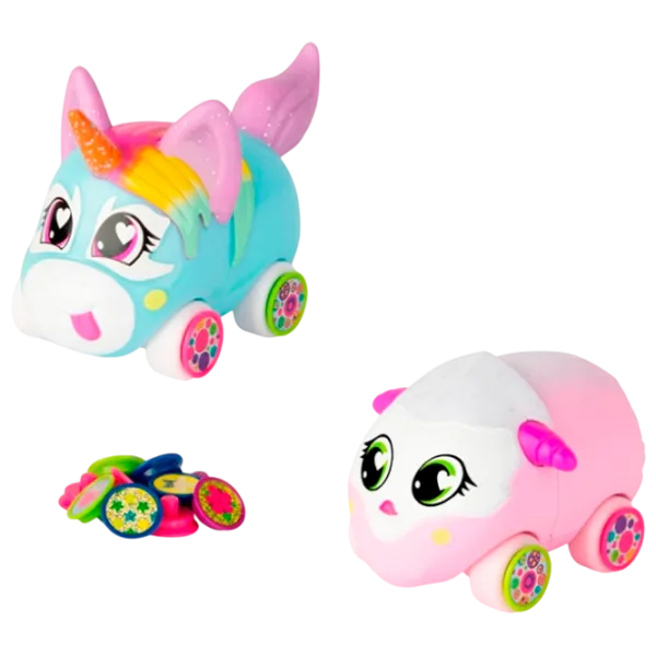 Set de mașini Tomy Ritzy Rollerz Tori și Sofia RR46811  / / Pink Pink photo 1 Set de mașini Tomy Ritzy Rollerz Tori și Sofia RR46811  / / Pink Pink photo 1
