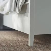 Кровать Ikea Idanas 140 x 200 см / Шпон / Белый photo 4