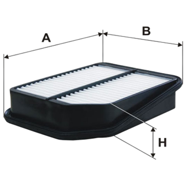 Filtru de aer Wix Filters WA9577 WX-WA9577 photo 1