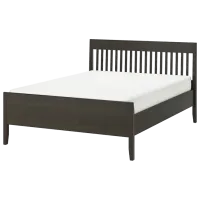 Кровать Ikea Idanas 140 x 200 см / Шпон / Коричневый