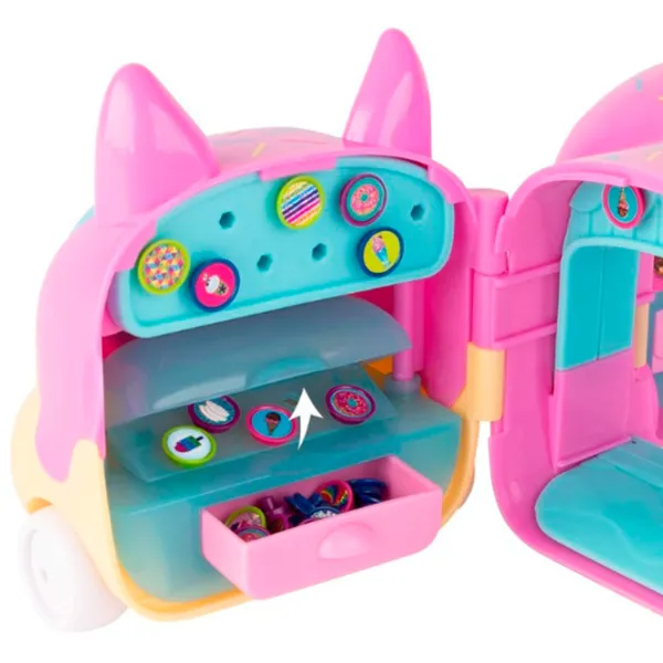 Set de mașini Tomy Ritzy Rollerz Gogoșiera lui Dani RR46830  / / White Multicolor photo 6