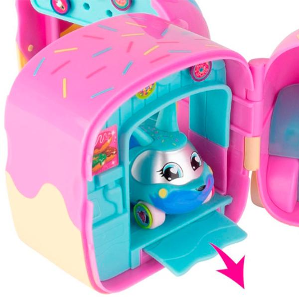 Set de mașini Tomy Ritzy Rollerz Gogoșiera lui Dani RR46830  / / White Multicolor photo 7