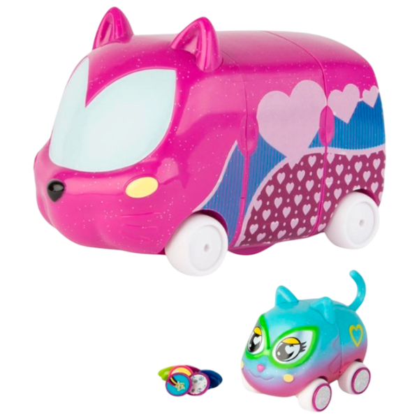Set de mașini Tomy Ritzy Rollerz Magazin de pantofi Tocuri pe Roți RR46829  / / Green Pink photo 1