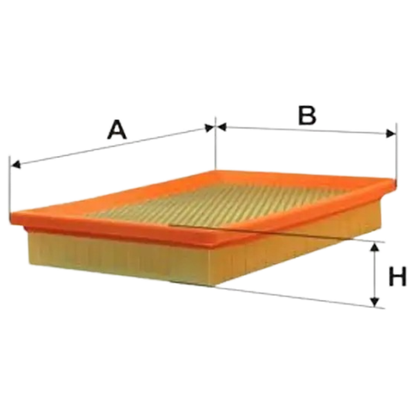 Filtru de aer Wix Filters WA6257 WX-WA6257 photo 2 Filtru de aer Wix Filters WA6257 WX-WA6257 photo 2