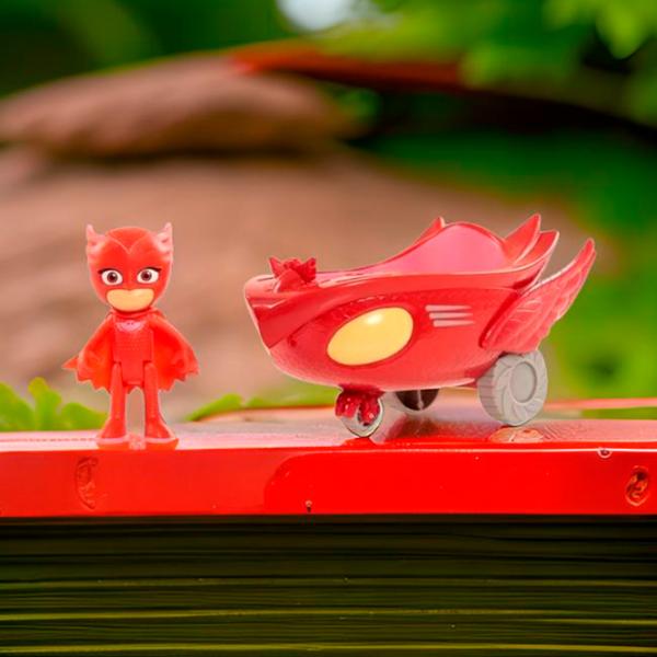 Машинка PJ Masks Masks Owl Glider PJ24630B  / / Желтый Красный photo 7