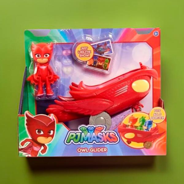 Машинка PJ Masks Masks Owl Glider PJ24630B  / / Желтый Красный photo 8
