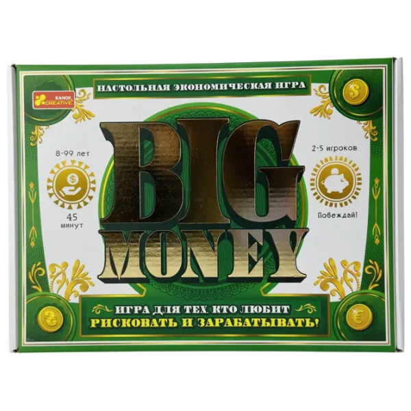 Joc de masă Ranok Creative Big Money 8+/ Strategie photo 1