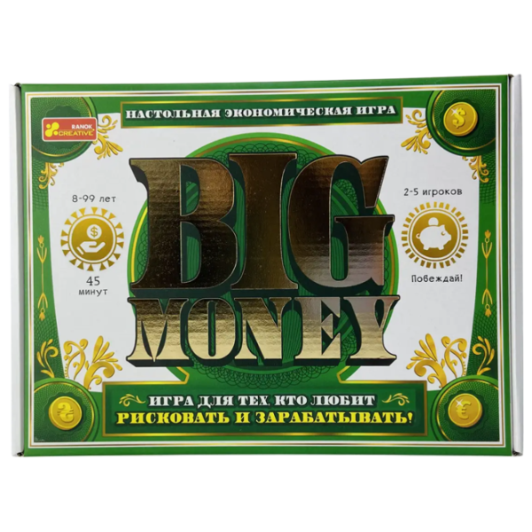 Joc de masă Ranok Creative Big Money 8+/ Strategie photo 1