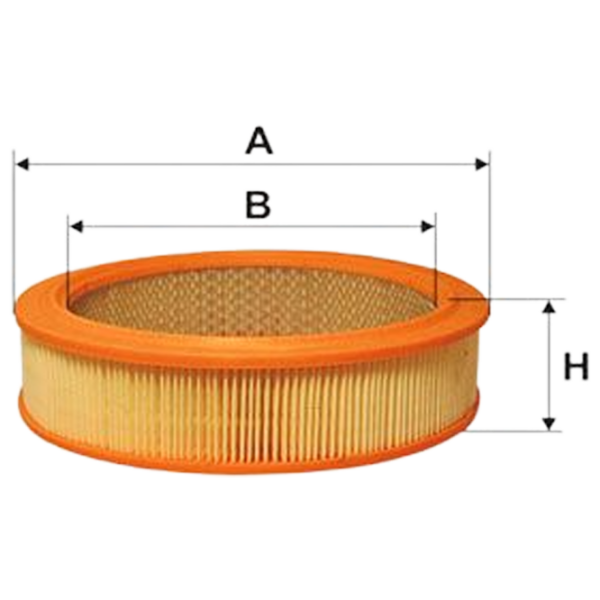 Filtru de aer Wix Filters WA6395 WX-WA6395 photo 1 Filtru de aer Wix Filters WA6395 WX-WA6395 photo 1