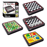 Настольная игра Insportline 4 in 1 5+/ Людо 