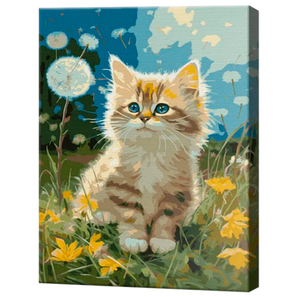Картина по номерам Art Gallery Котенок среди цветов EX8646 40 x 30 cm / Вертикальная photo 1 Картина по номерам Art Gallery Котенок среди цветов EX8646 40 x 30 cm / Вертикальная photo 1