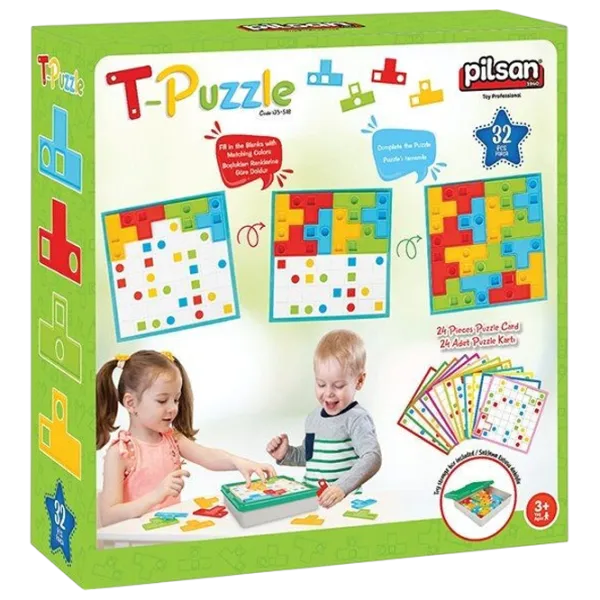 Joc educativ Pilsan T-Puzzles 2+/ Dezvoltare photo 1