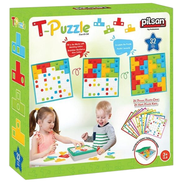 Joc educativ Pilsan T-Puzzles 2+/ Dezvoltare photo 1