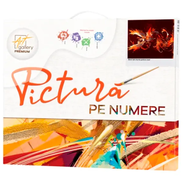 Pictură pe numere Art Gallery Pasărea de foc EX8415 40 x 30 cm / Verticală photo 2 Pictură pe numere Art Gallery Pasărea de foc EX8415 40 x 30 cm / Verticală photo 2