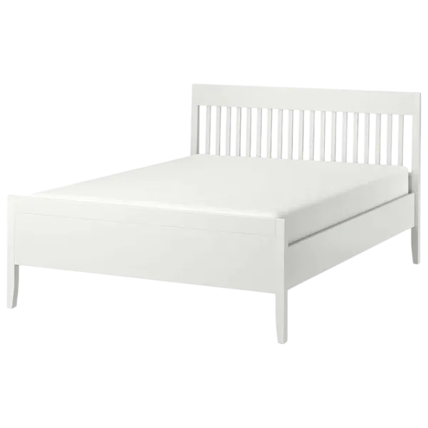 Pat Ikea Idanas Lonset 140 x 200 cm / Furnir / White photo 1 Pat Ikea Idanas Lonset 140 x 200 cm / Furnir / White photo 1