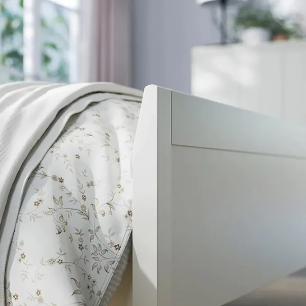 Pat Ikea Idanas Lonset 140 x 200 cm / Furnir / White photo 5 Pat Ikea Idanas Lonset 140 x 200 cm / Furnir / White photo 5