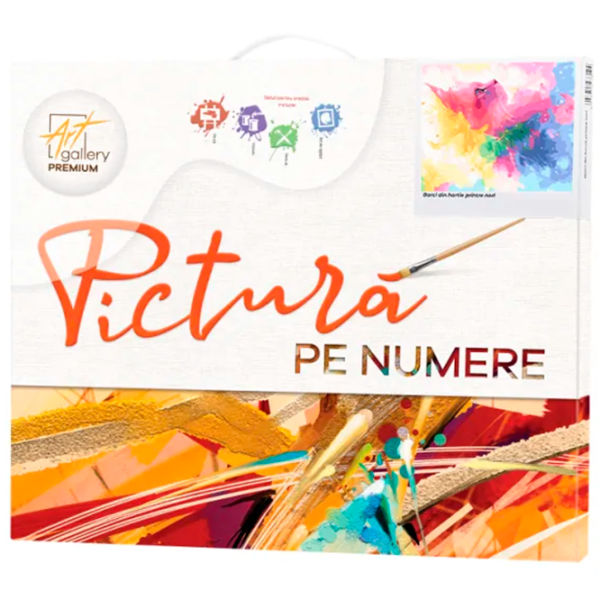 Pictură pe numere Art Gallery Motan în ceața multicoloră EX8610 40 x 30 cm / Verticală photo 2