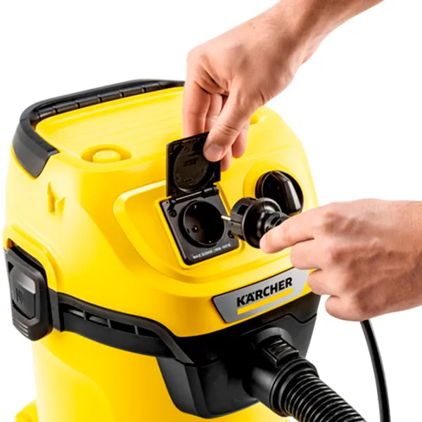 Aspirator industrial KARCHER WD3 P V-17/4/20 1000 W / Yellow photo 3