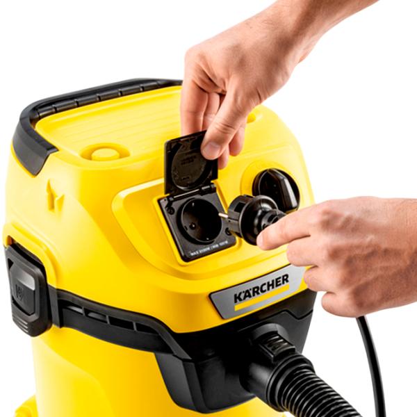 Aspirator industrial KARCHER WD3 P V-17/4/20 1000 W / Yellow photo 3