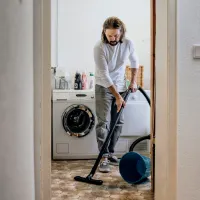Промышленный пылесос KARCHER WD3 P V-17/4/20 1000 Вт / Желтый photo 4