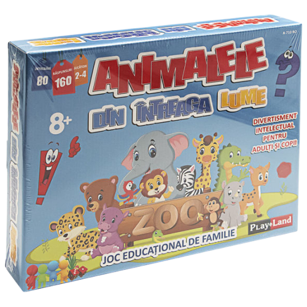 Joc educativ PlayLand Animal World 3+/ Dezvoltare photo 1