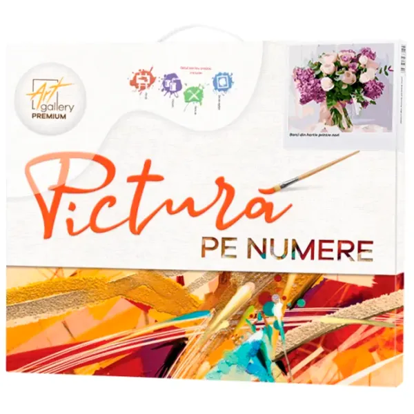 Картина по номерам Art Gallery Букет роз и сирени EX6897 40 x 30 cm / Горизонтальная photo 3